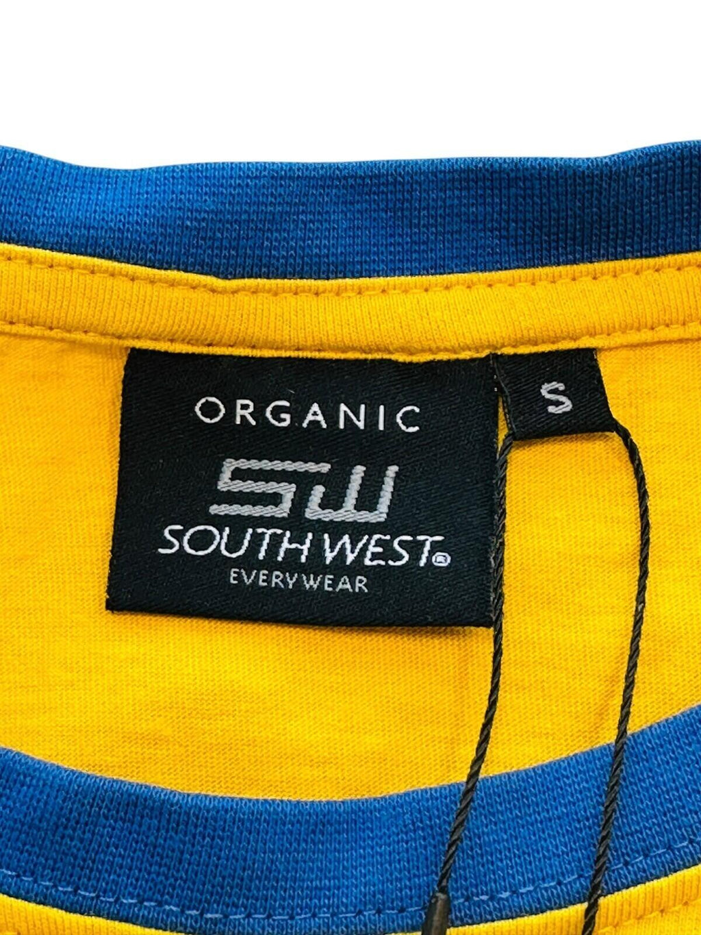 Southwest T-Shirt Men's UK Size S Yellow Graphic Print
