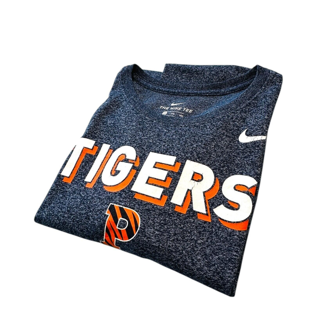 Nike Tigers T-Shirt Men's UK Size 2XL Grey Long Sleeve