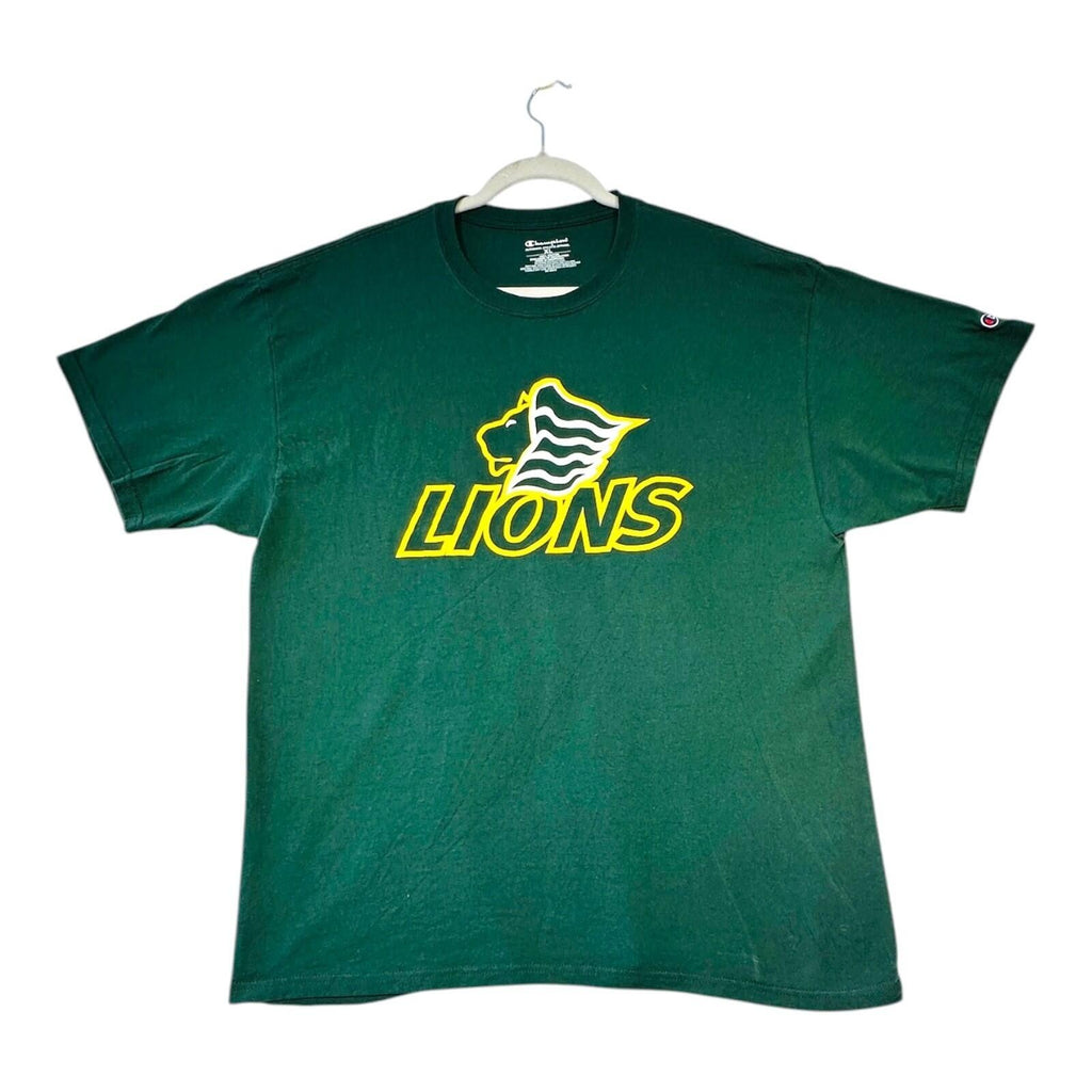 Champion Saint Leo Lions T-Shirt Men's UK Size XL Green