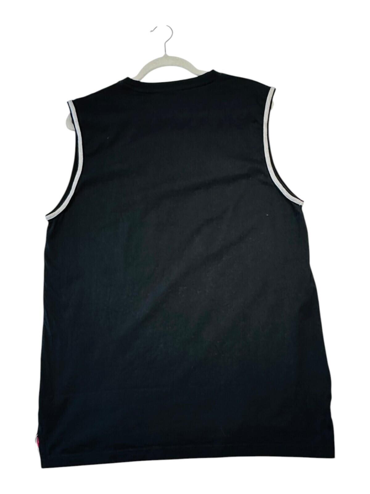 Slazenger Vest Men's UK Size XL Black Sleeveless
