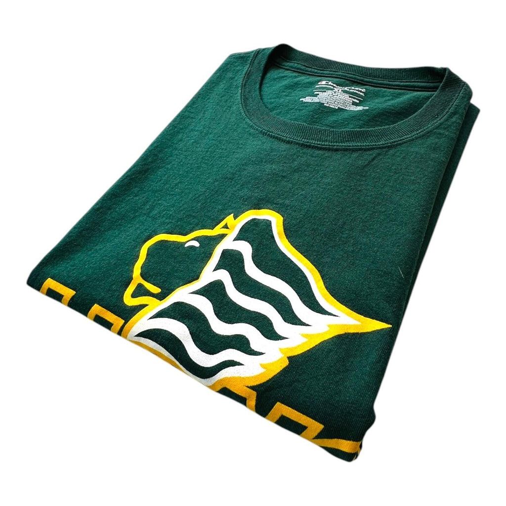 Champion Saint Leo Lions T-Shirt Men's UK Size XL Green