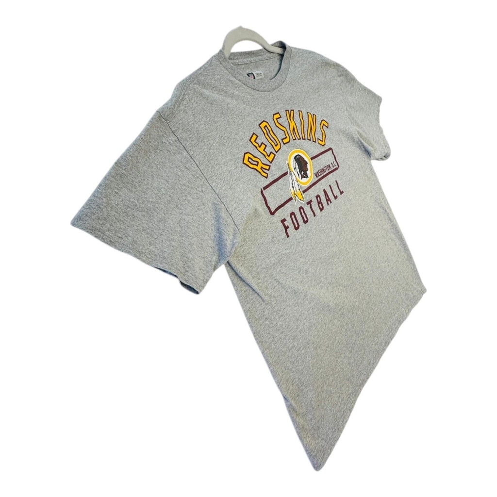 NFL Redskins T-Shirt Men's UK Size L Grey Graphic Print