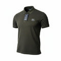 Emporio Armani Polo Shirt Men's UK Size M Green Embroidered