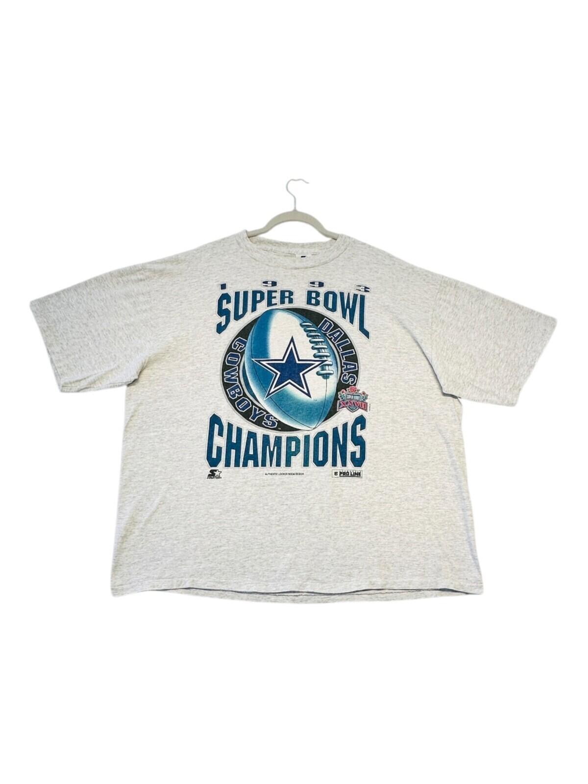 Starter Dallas Cowboys T-Shirt Men's UK Size XL Grey