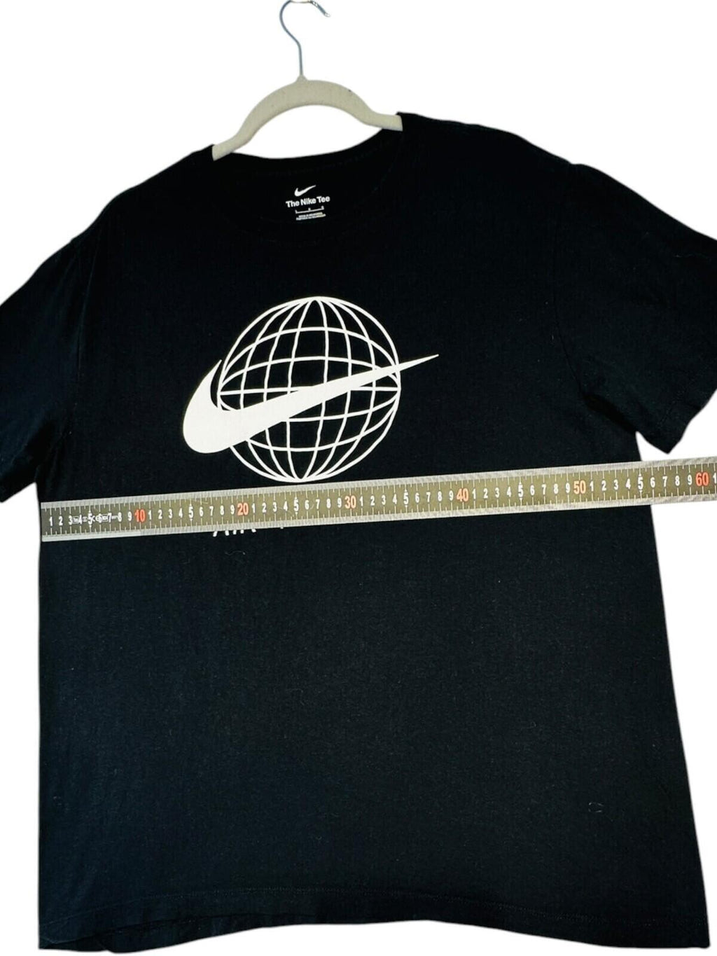 Nike Air Force 1 T-Shirt Men's UK Size L Black Graphic Print