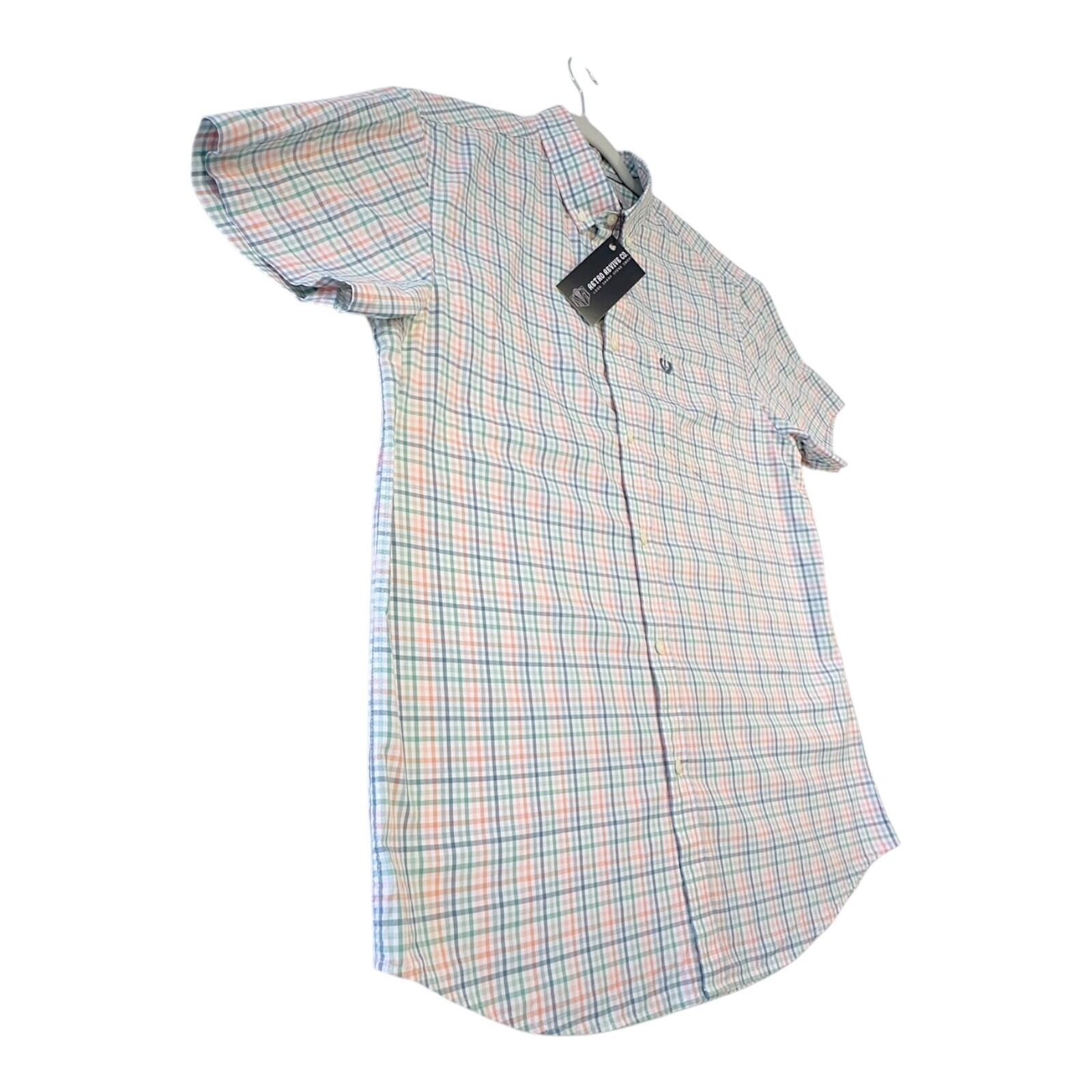 Lincoln Shirt Men's Uk Size M Multicolour Embroidered Logo