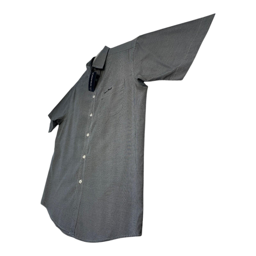 James Pringle Shirt Men's UK Size M Grey Embroidered Logo