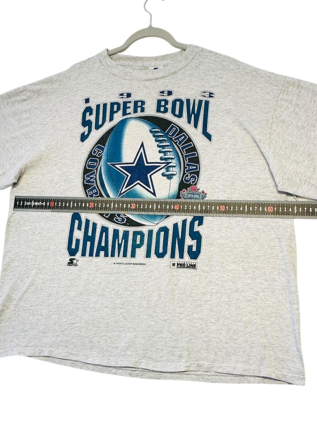 Starter Dallas Cowboys T-Shirt Men's UK Size XL Grey