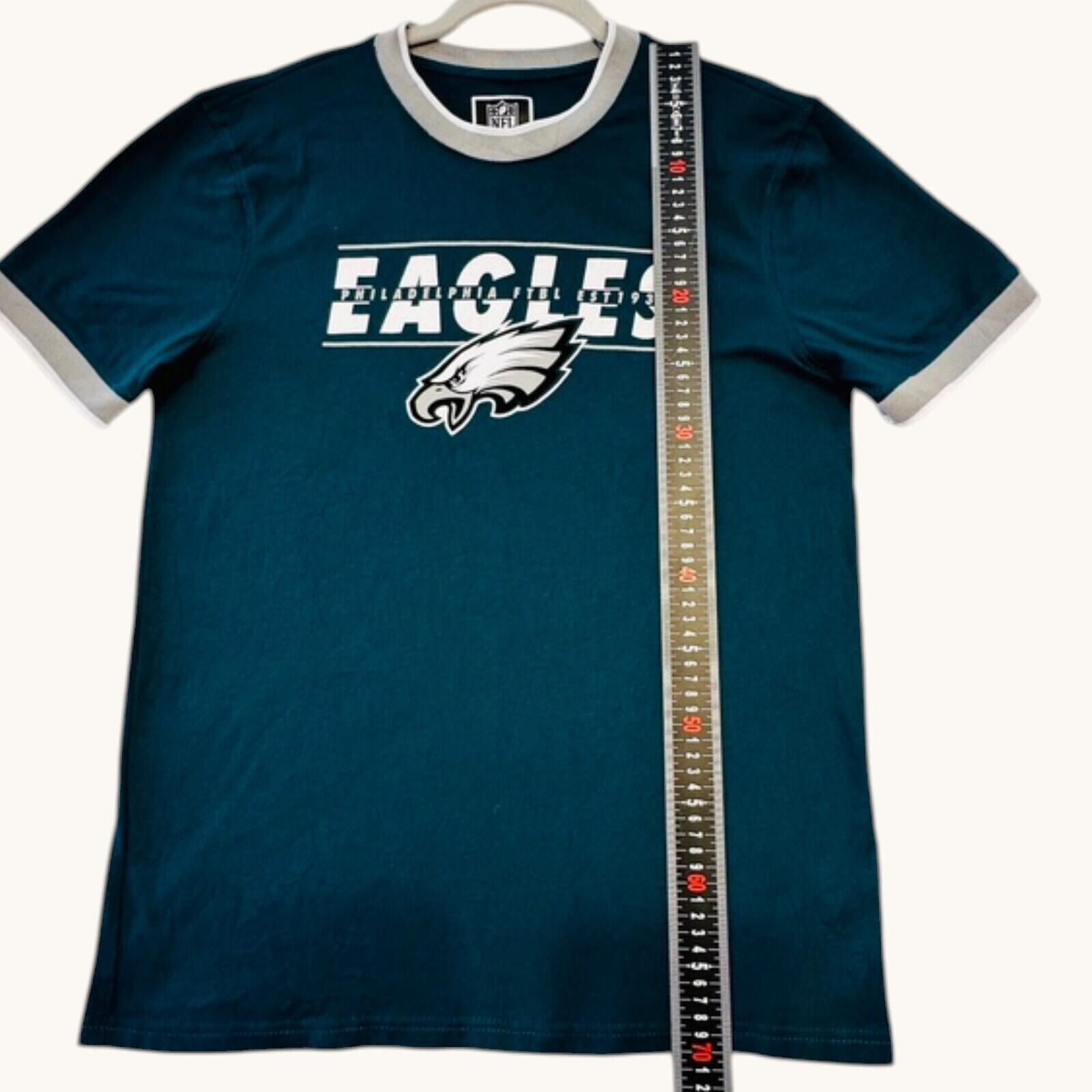 NFL Philadelphia Eagles T-Shirt Men's UK Size M Crew Neck