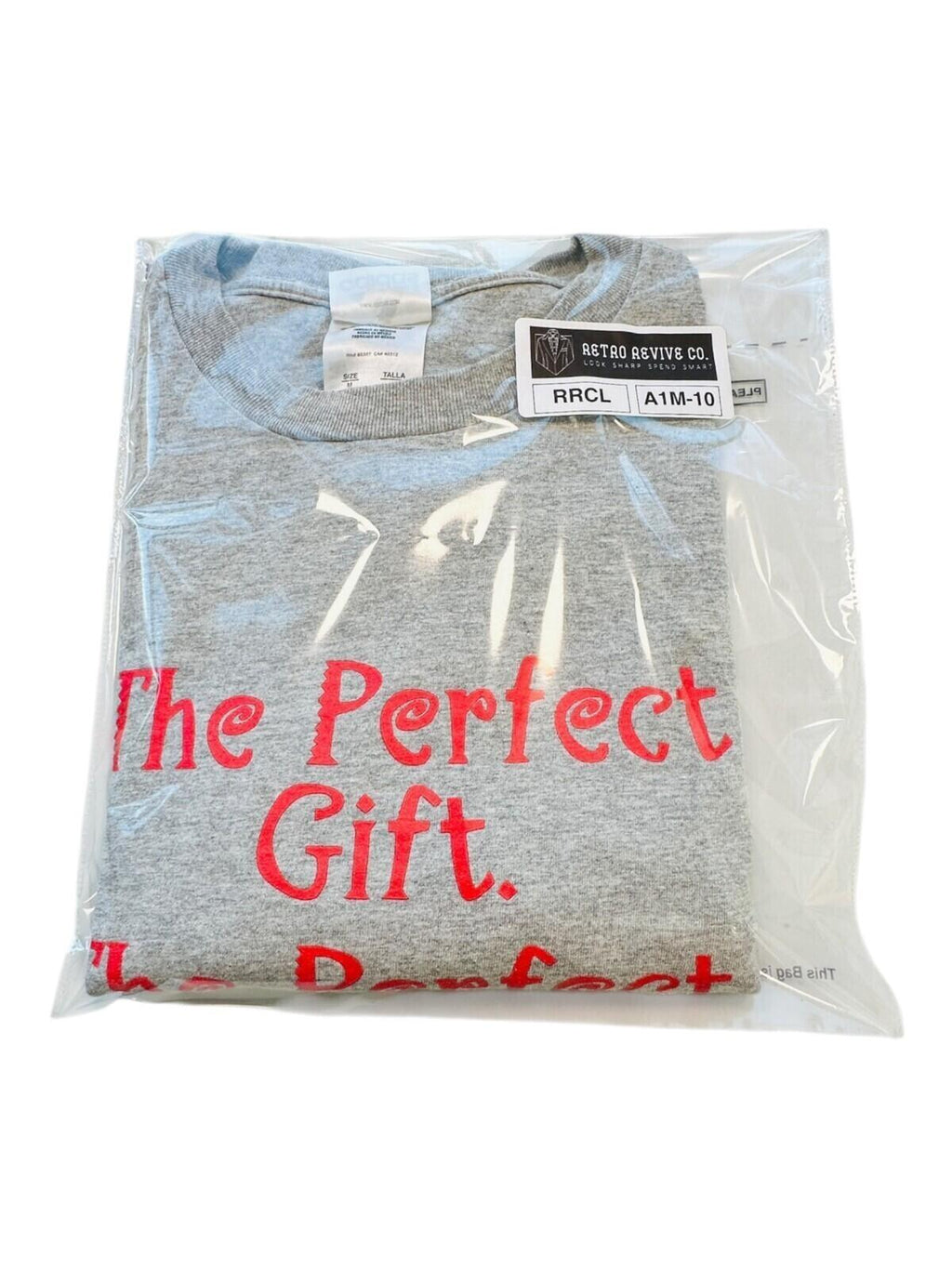 Adidas Perfect Gift T-Shirt Men's Uk Size M Grey