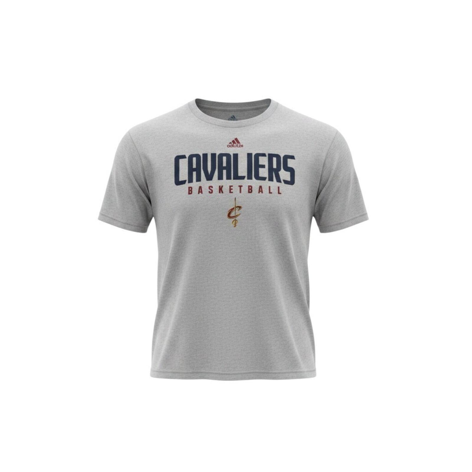 Adidas Cleveland Cavaliers T-Shirt Men-s UK Size XL Grey