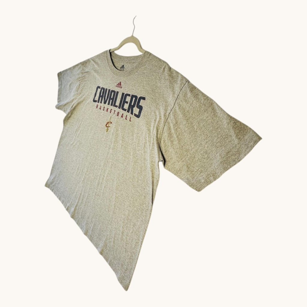 Adidas Cleveland Cavaliers T-Shirt Men-s UK Size XL Grey