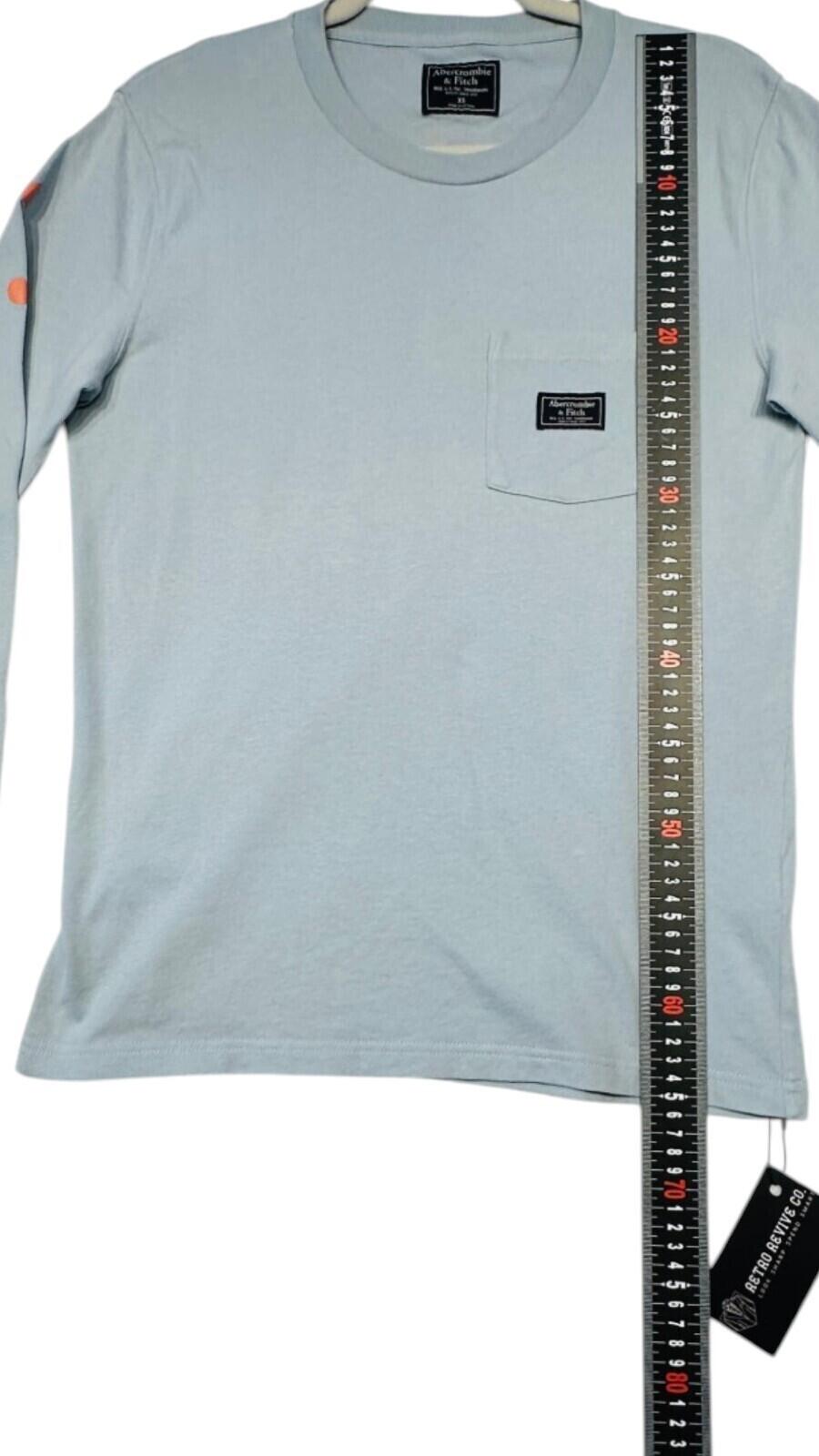 Abercombie & Fitch Men's UK Size XS Long Sleeve Embroidered
