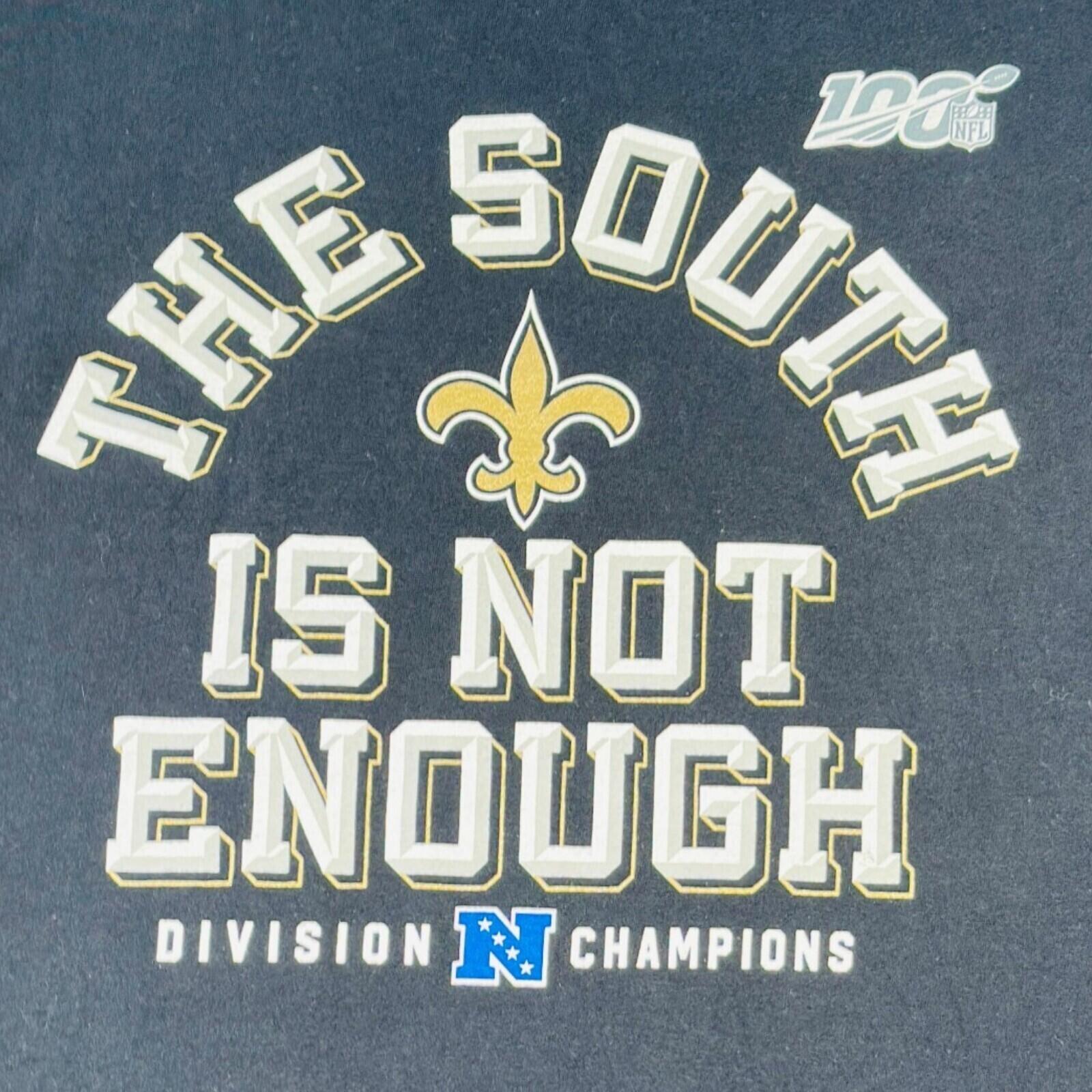 Fanatics New Orleans T-Shirt Men's UK Size L Graphic Print