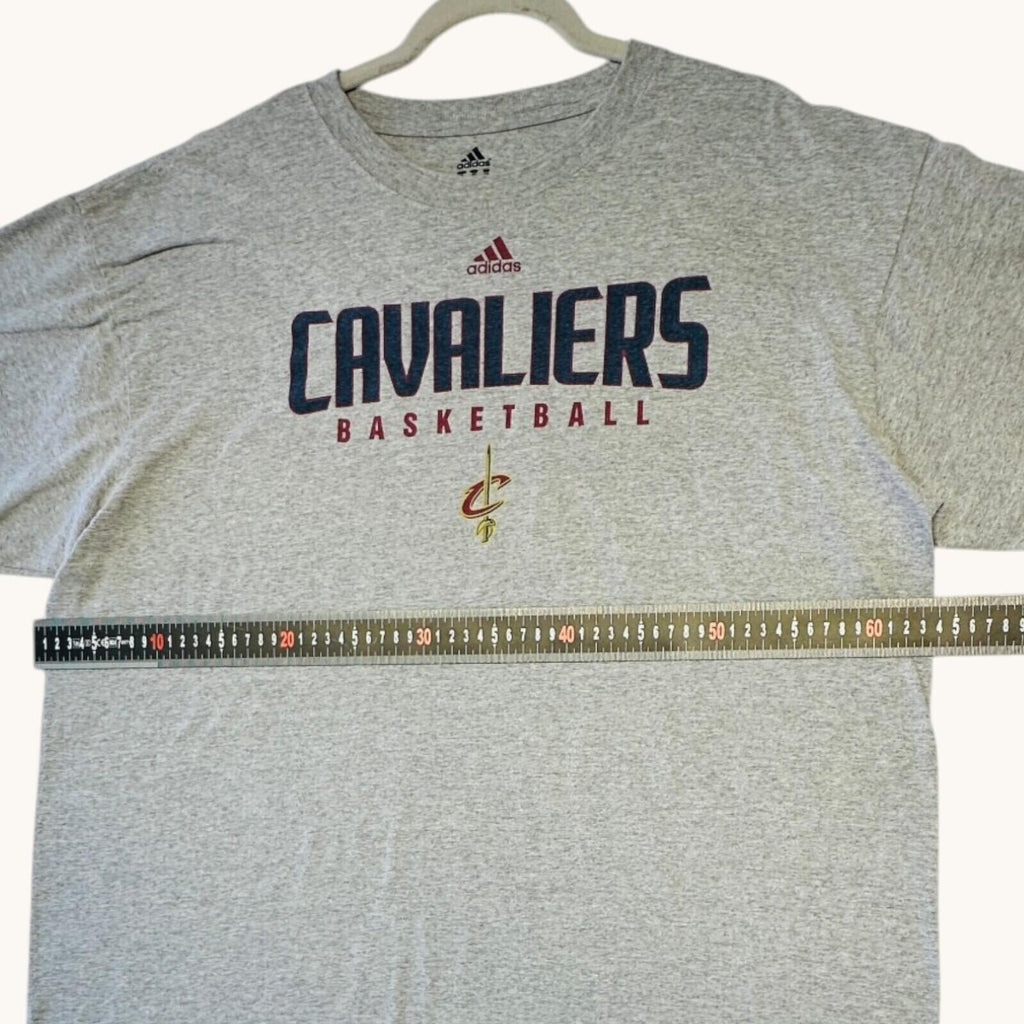 Adidas Cleveland Cavaliers T-Shirt Men-s UK Size XL Grey