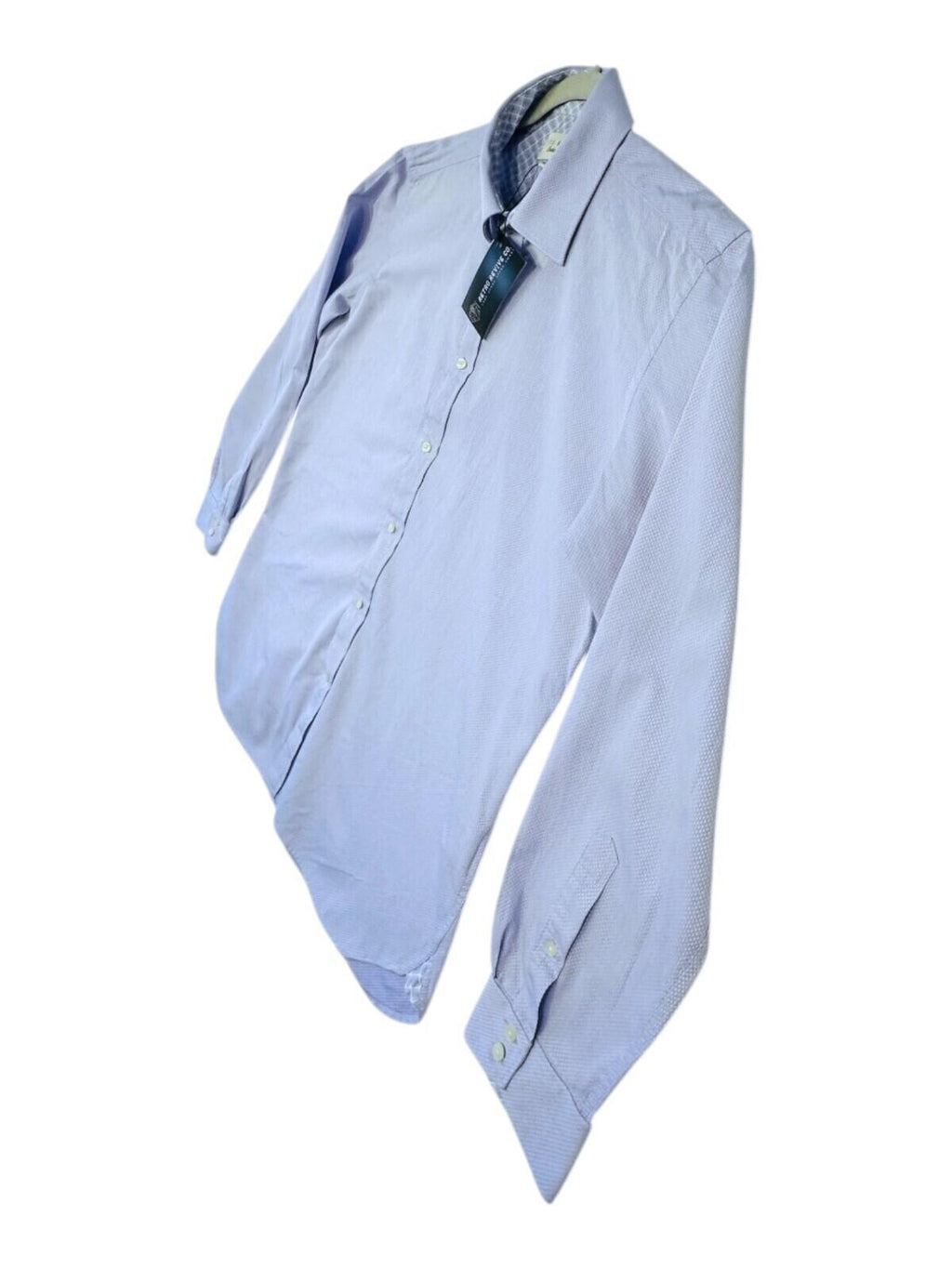 Ted Baker Shirt Men's UK Size L Blue Endurance Long Sleeve