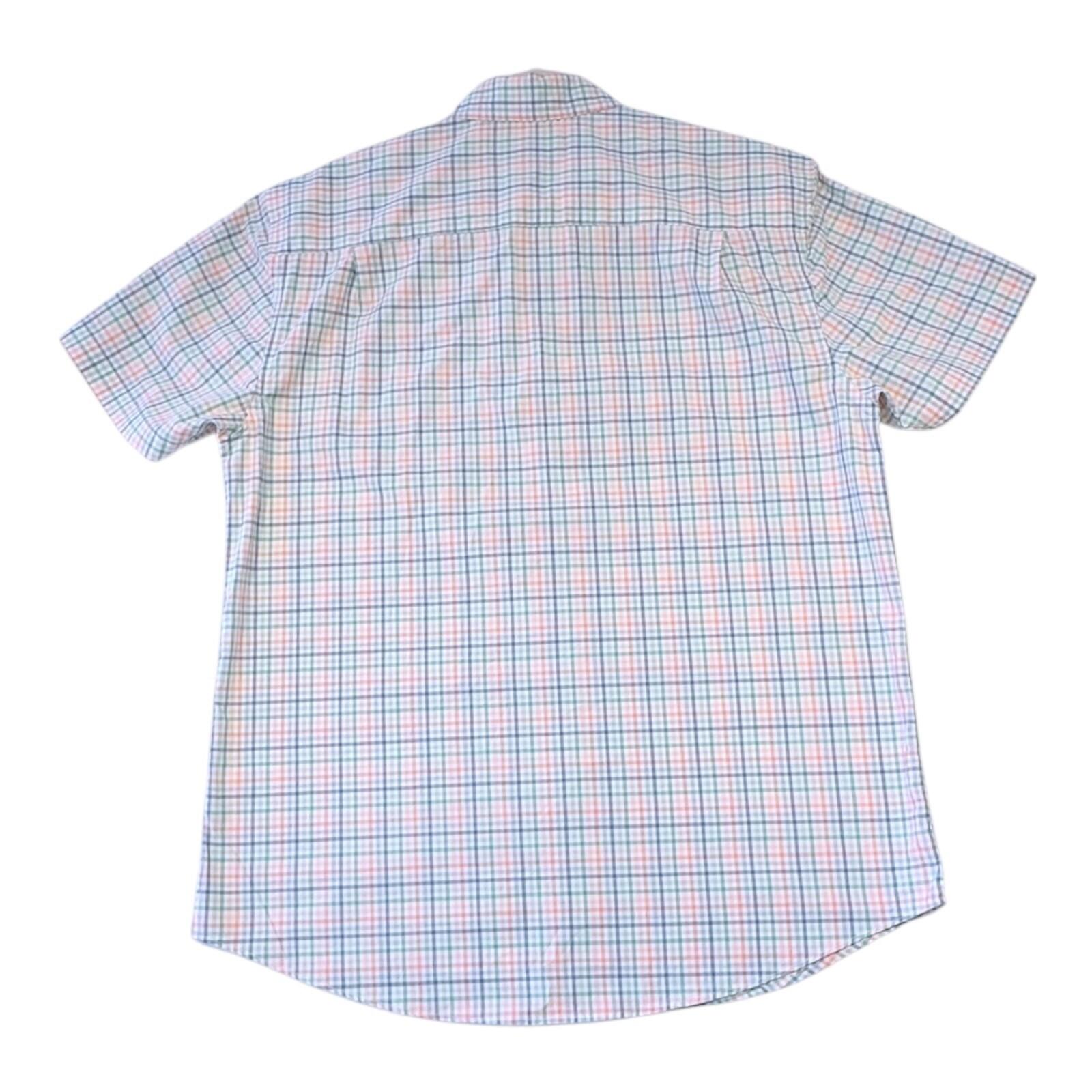 Lincoln Shirt Men's Uk Size M Multicolour Embroidered Logo