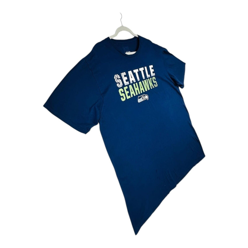 NFL Seattle Seahawks T-Shirt Men's UK Size 2XL Blue