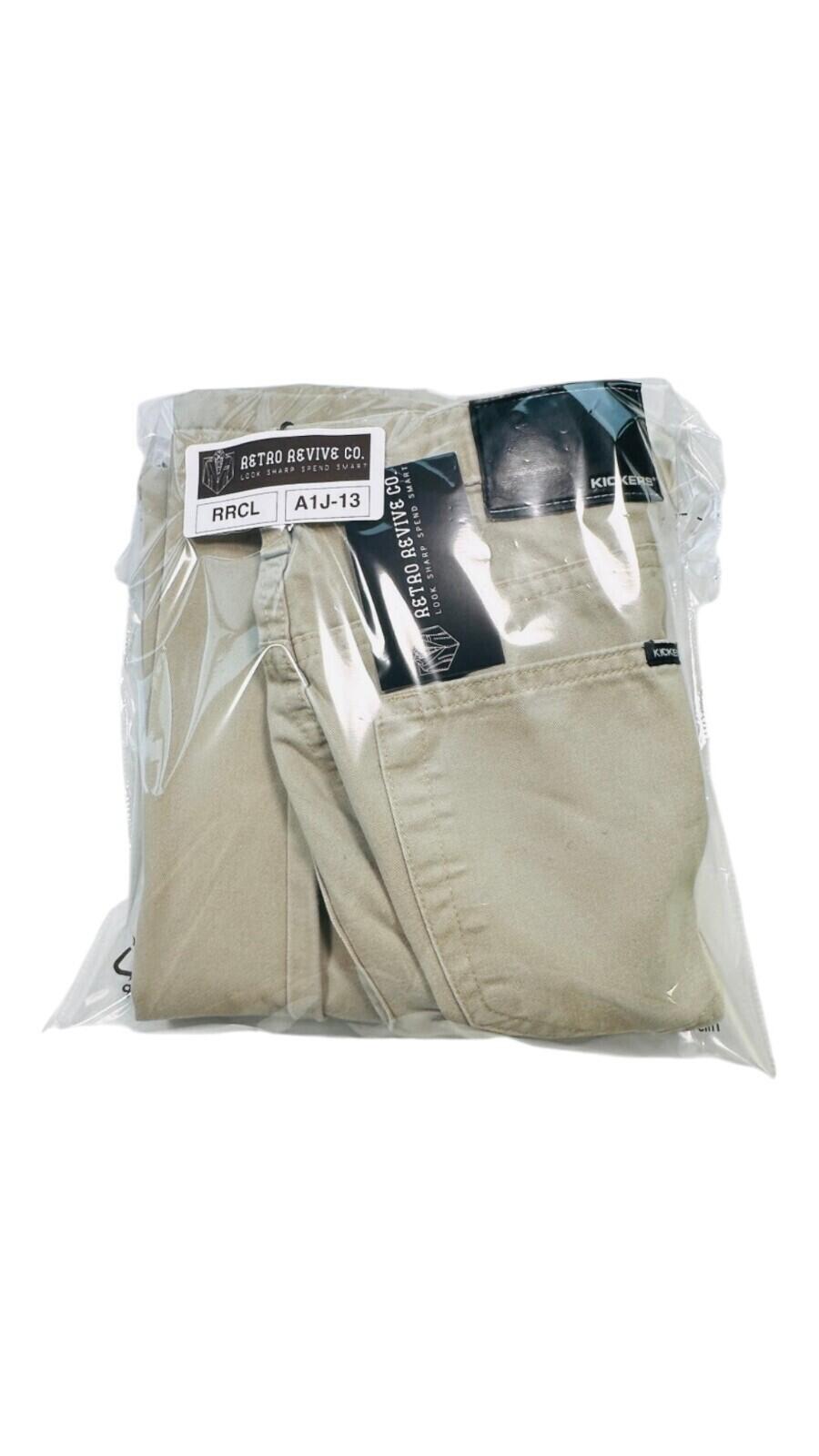 Kickers Chinos Men's UK Size 34"W  32"L Beige Retro