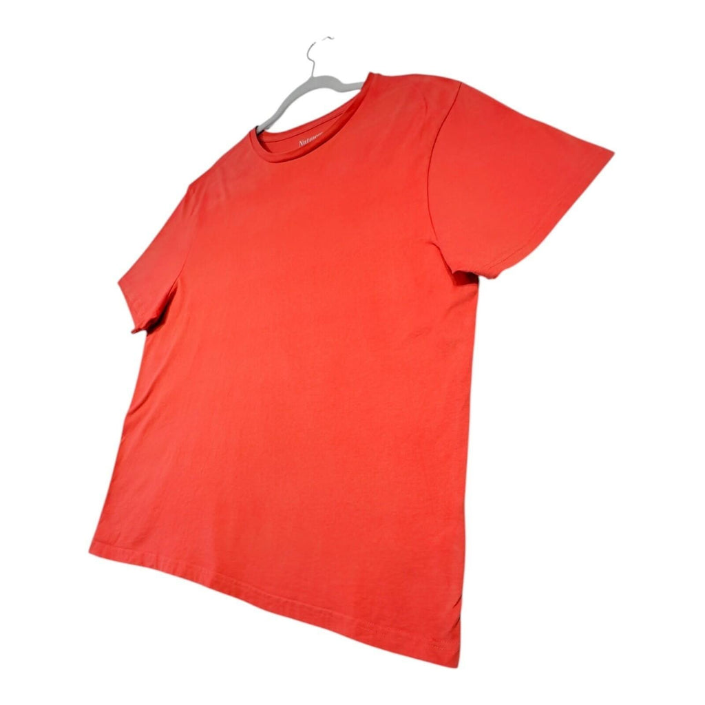 Nutmeg T-Shirt Men's Uk Size XL Red Short Sleeve Crew Neck