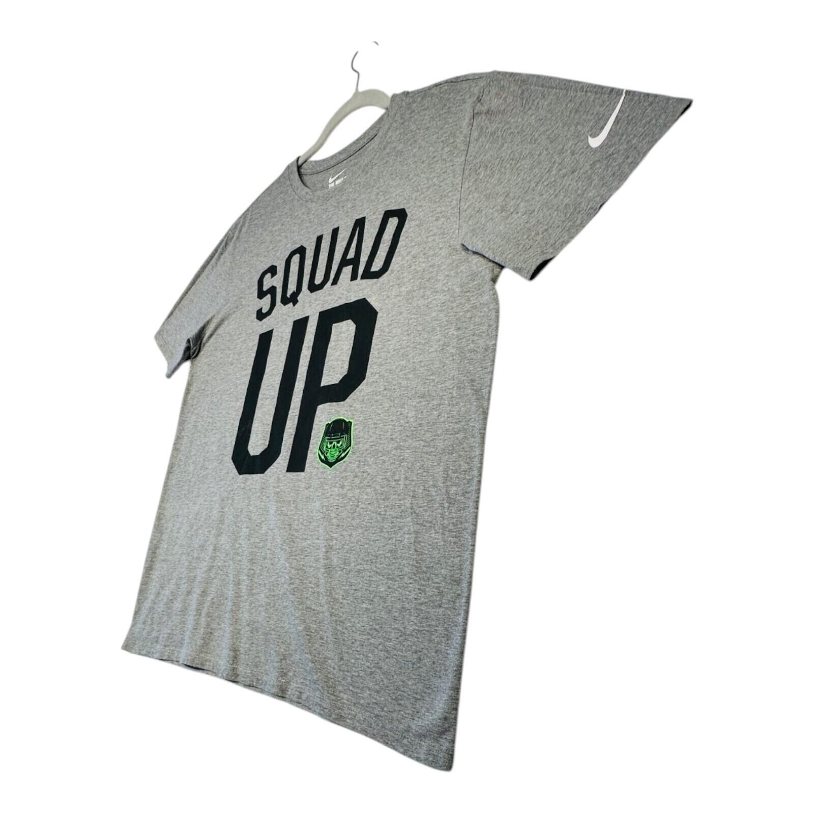 Nike Squad Up T-Shirt Men's UK Size L Graphic Print