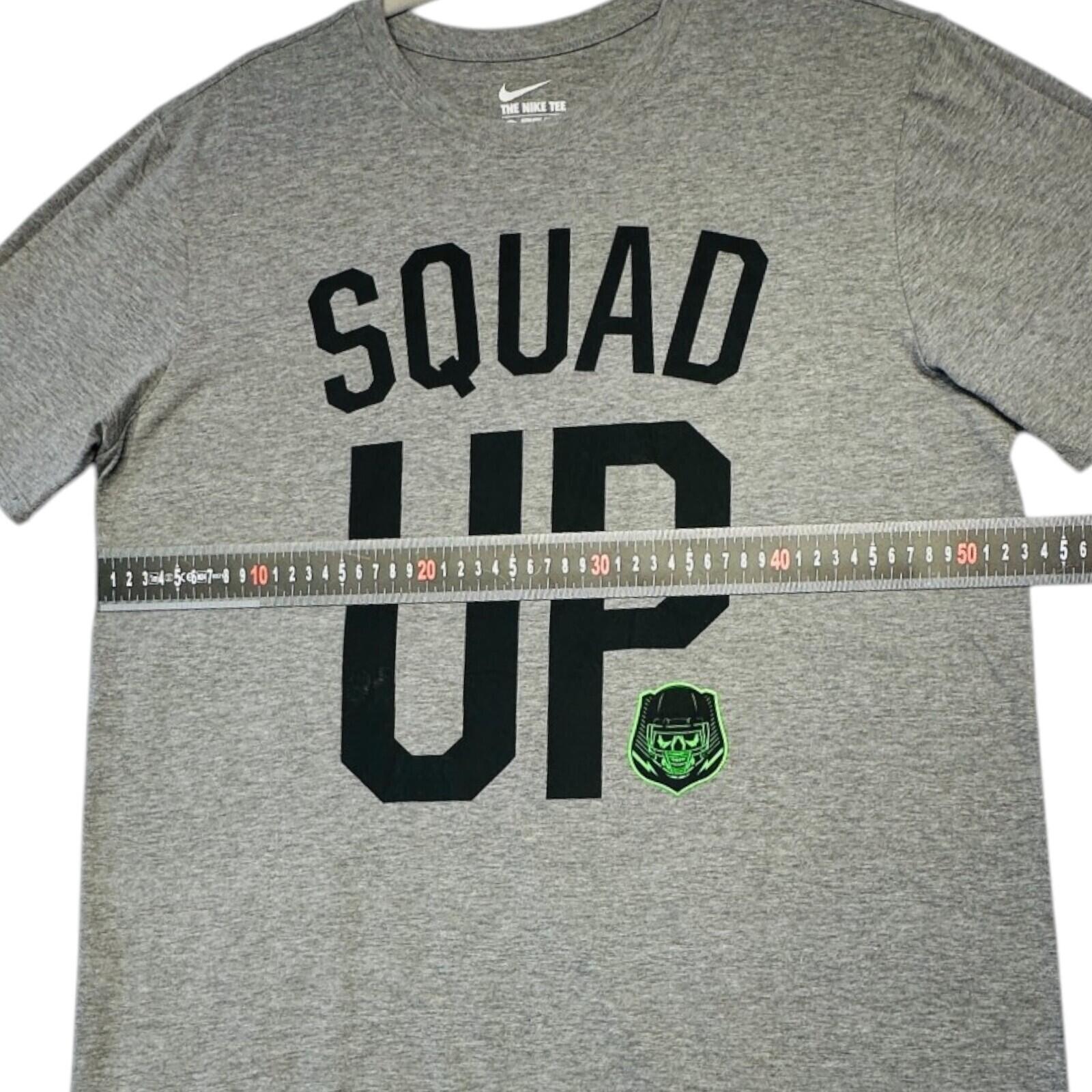 Nike Squad Up T-Shirt Men's UK Size L Graphic Print