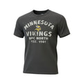 NFL Minnesota Vikings T-Shirt Men's UK Size M Grey Crew Neck