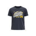 Champion Michigan Wolverines T-Shirt Men's UK Size L Grey