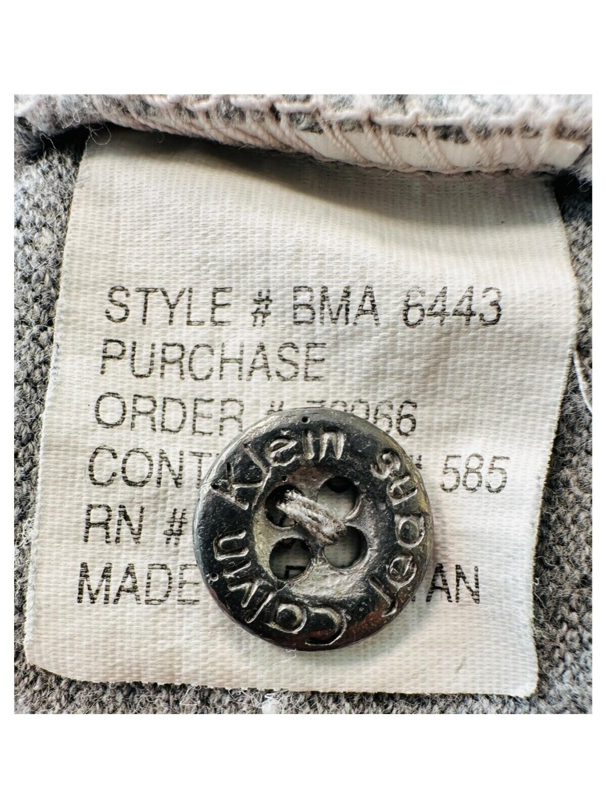 Calvin Klein Jeans Polo Shirt Men's UK Size M Grey