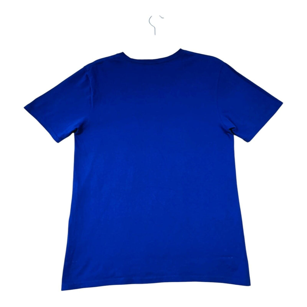 Champion Ath Dept. T-Shirt Men's UK Size S Blue Short Sleeve