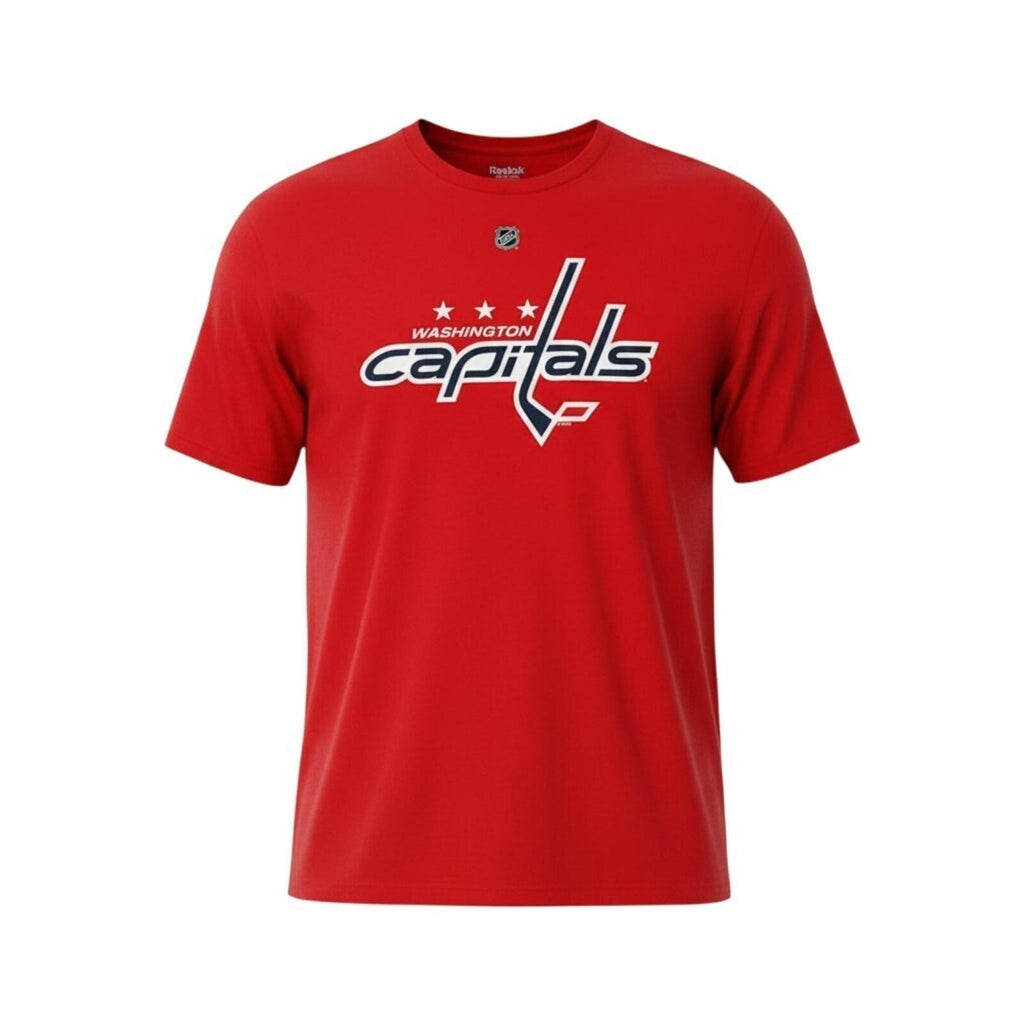 Reebok Washington Capitals T-Shirt Men's UK Size 2XL Red