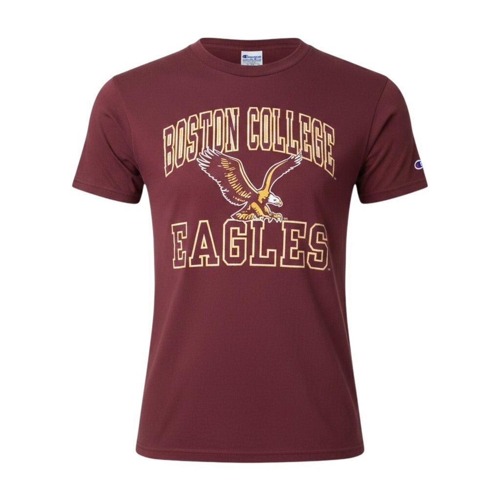 Champion Boston Eagles T-Shirt Men's UK Size L Red