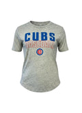 Majestic Cubs Baseball T-Shirt Men's UK Size L Grey