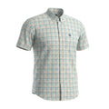 Lincoln Shirt Men's Uk Size M Multicolour Embroidered Logo
