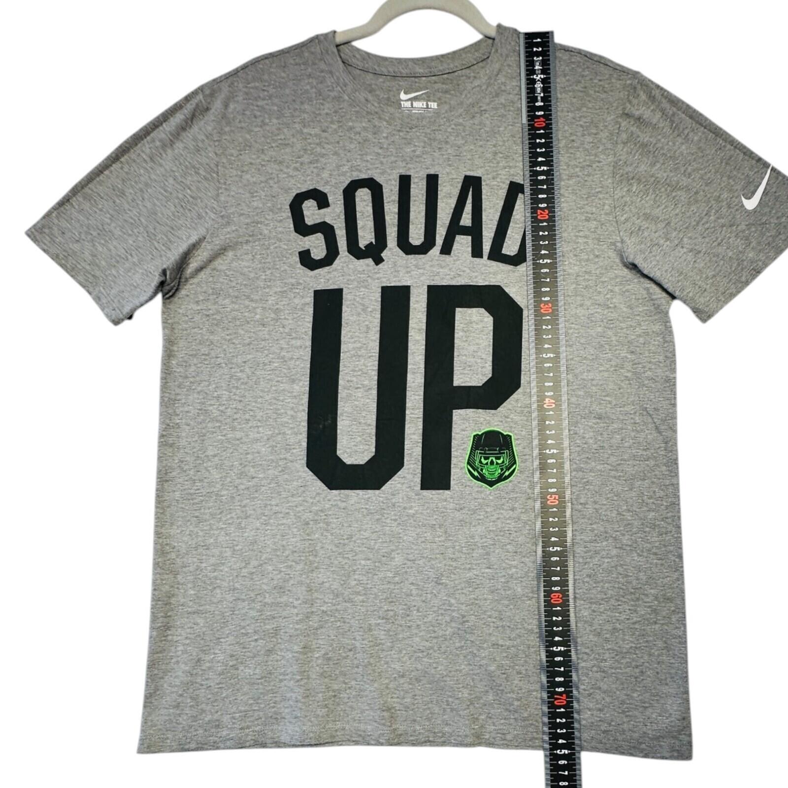 Nike Squad Up T-Shirt Men's UK Size L Graphic Print
