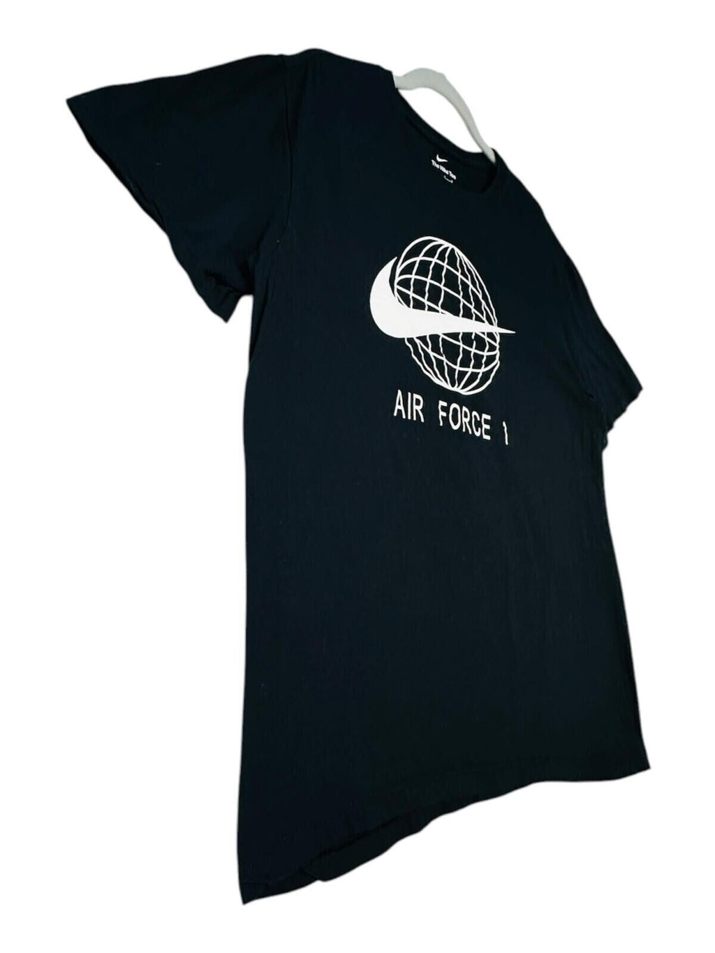 Nike Air Force 1 T-Shirt Men's UK Size L Black Graphic Print