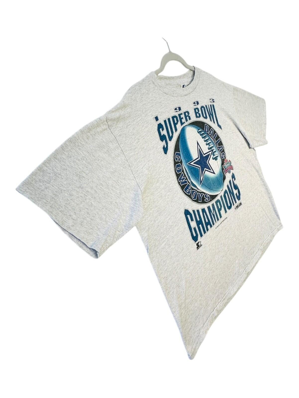 Starter Dallas Cowboys T-Shirt Men's UK Size XL Grey