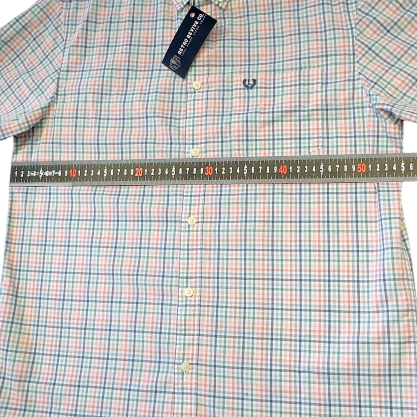 Lincoln Shirt Men's Uk Size M Multicolour Embroidered Logo