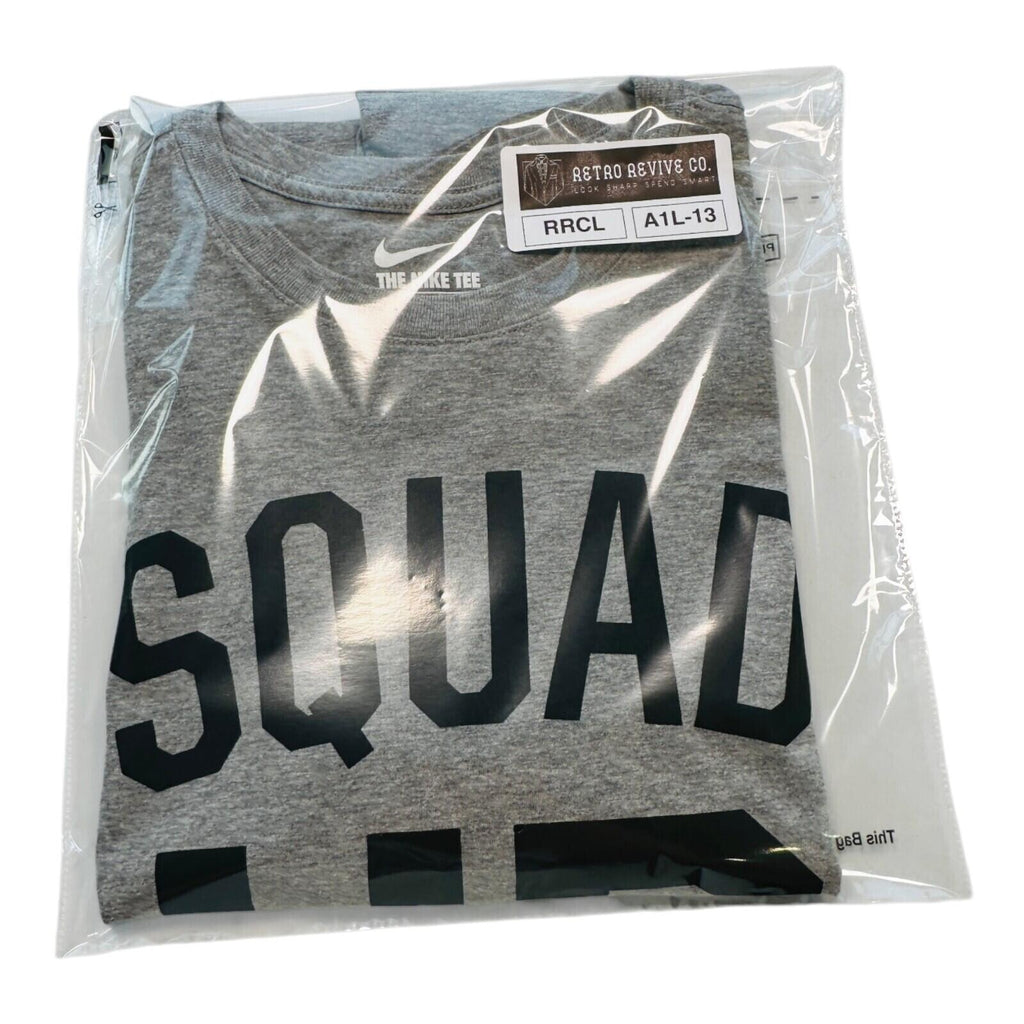 Nike Squad Up T-Shirt Men's UK Size L Graphic Print
