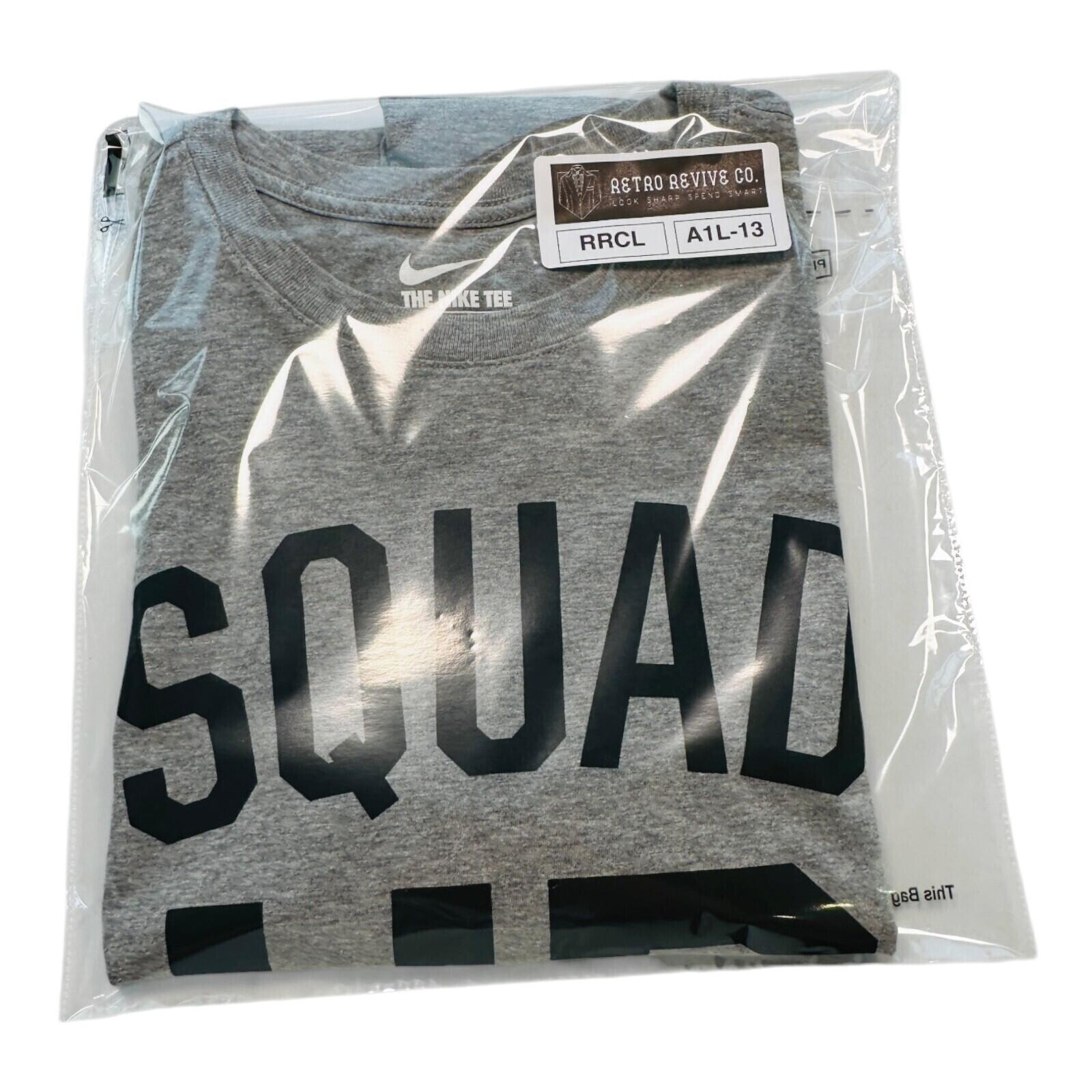 Nike Squad Up T-Shirt Men's UK Size L Graphic Print