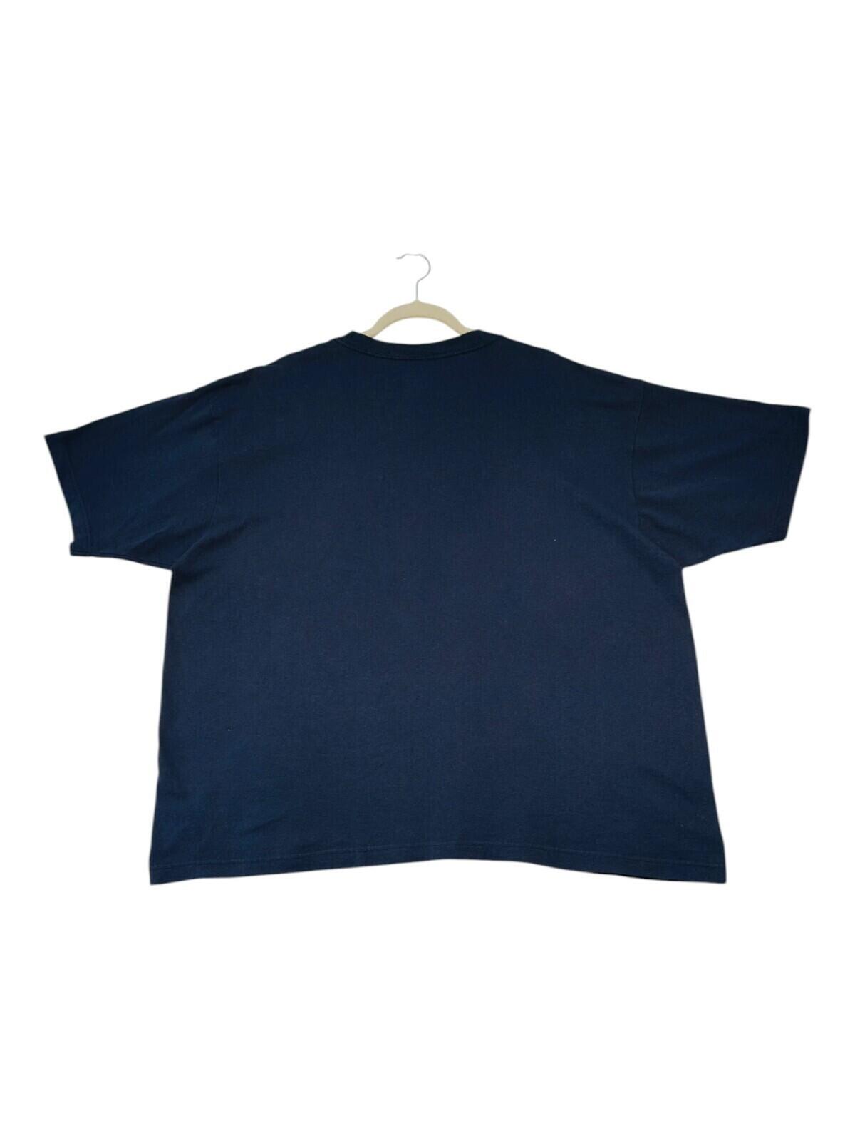 Reebok Patriots T-Shirt Men's UK Size XL Blue Short Sleeve