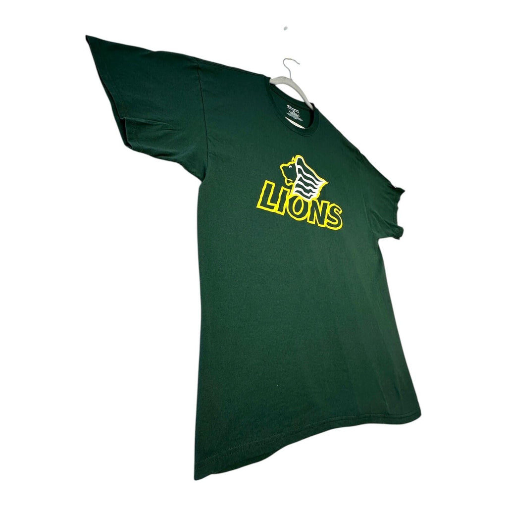 Champion Saint Leo Lions T-Shirt Men's UK Size XL Green
