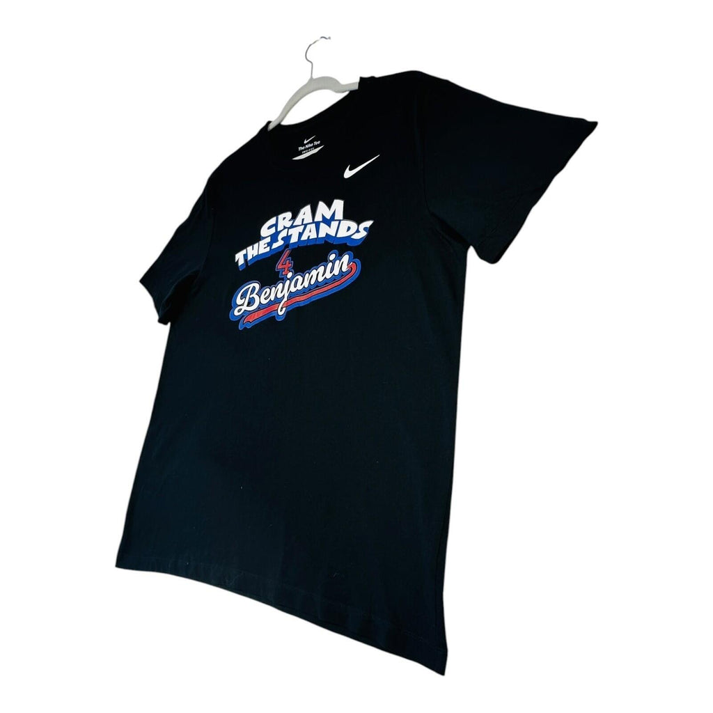 Nike Cram The Stands T-Shirt Men's UK Size L Black Crew Neck