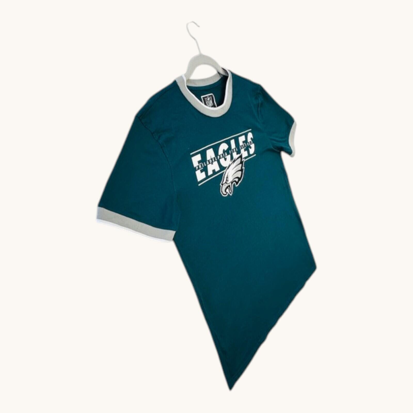NFL Philadelphia Eagles T-Shirt Men's UK Size M Crew Neck