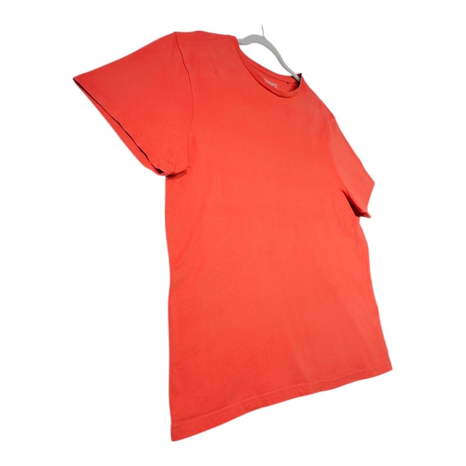 Nutmeg T-Shirt Men's Uk Size XL Red Short Sleeve Crew Neck