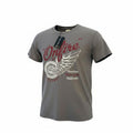 Onfire T-Shirt Men's UK Size M Grey Graphic Print