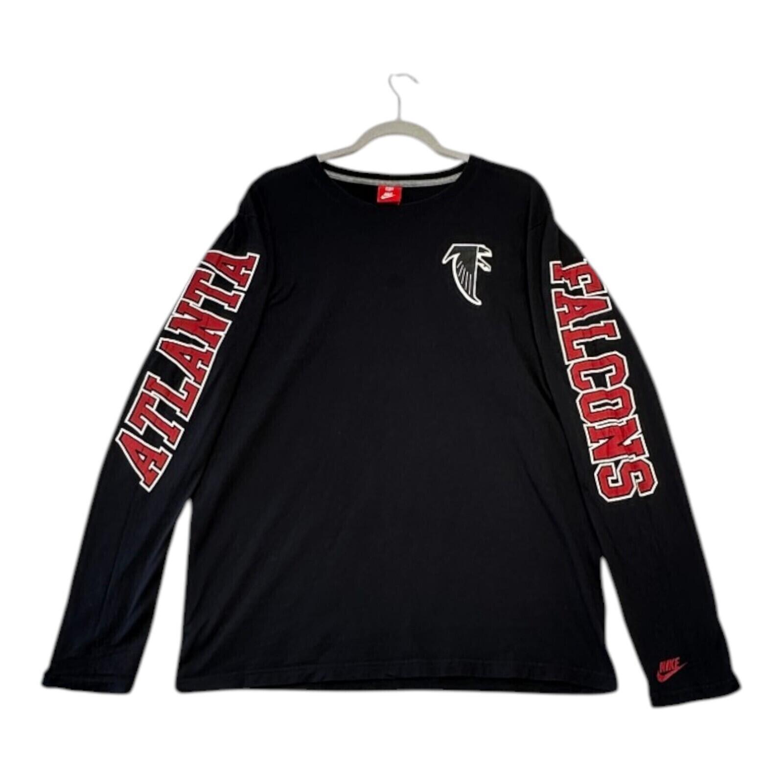 Nike Atlanta Falcons T-Shirt Men's UK Size XL Black
