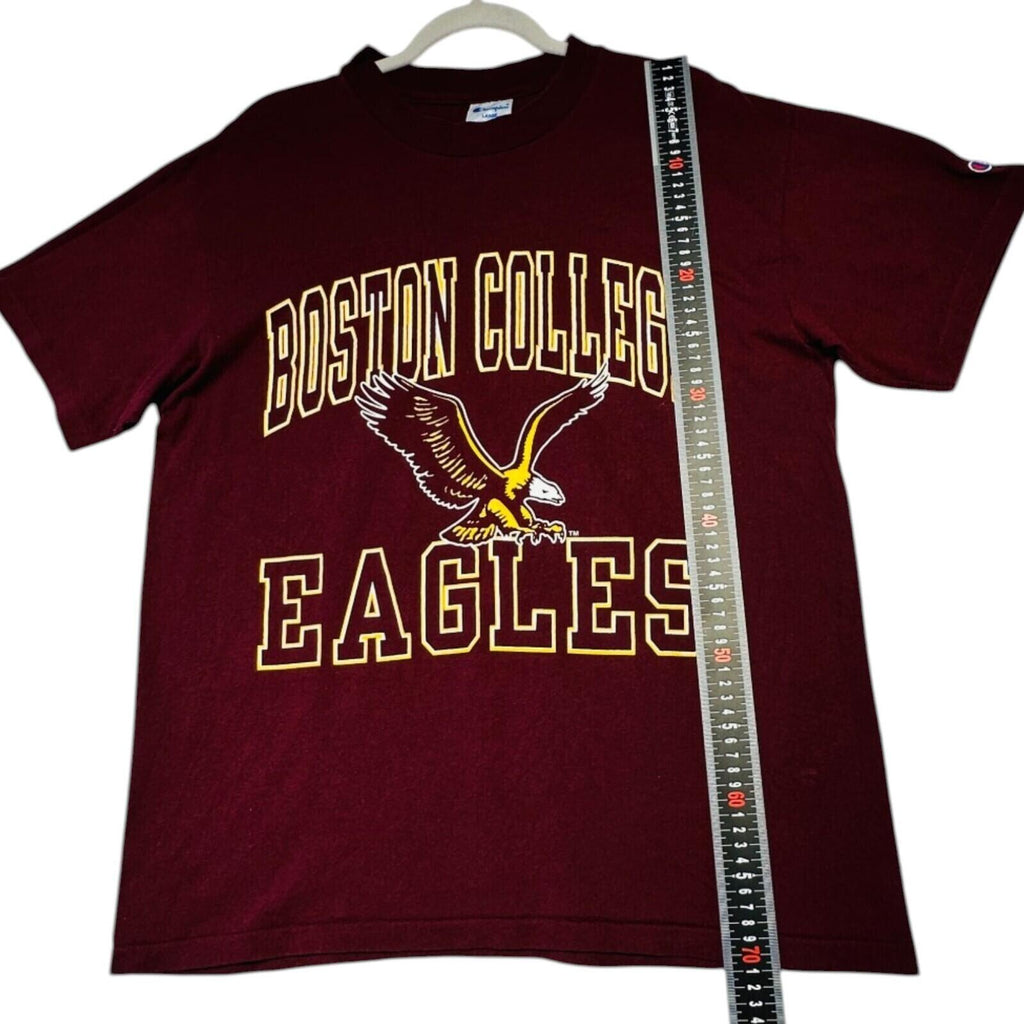Champion Boston Eagles T-Shirt Men's UK Size L Red