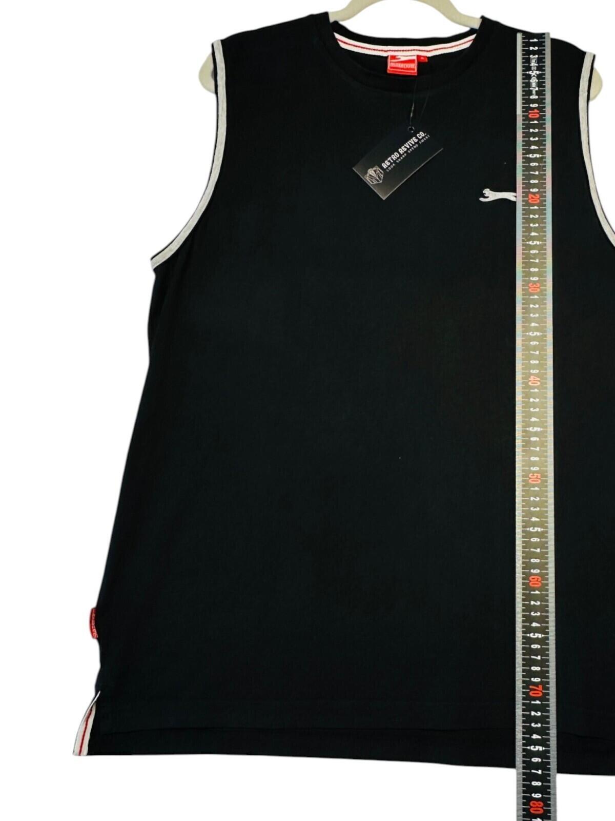 Slazenger Vest Men's UK Size XL Black Sleeveless