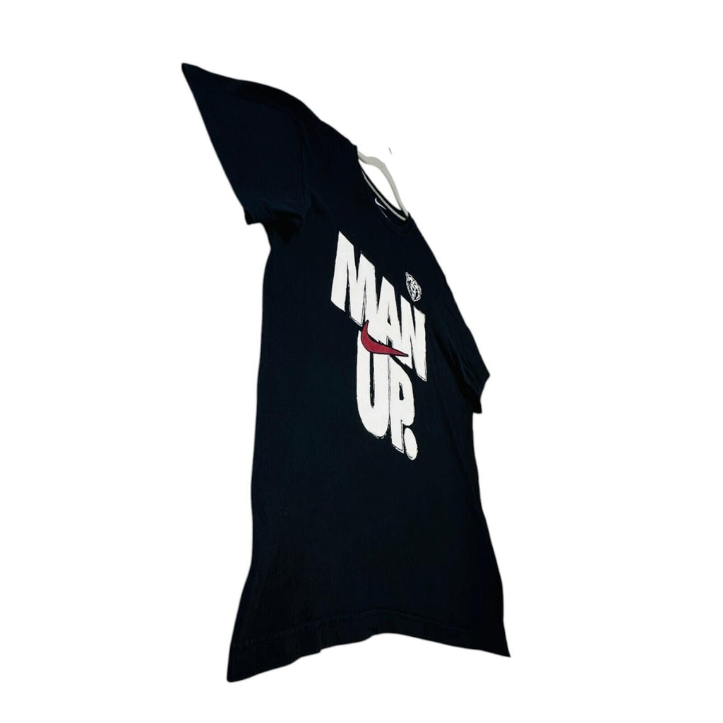 Nike Man Up T-Shirt Men's UK Size XL Black Short Sleeve